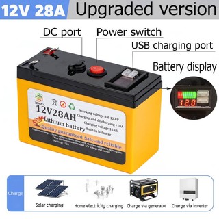Great promotion! Lithium battery real capacity 30A 12V lithium battery for sprayers5-year warranty