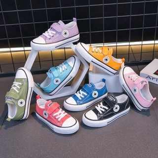 Maxi low cut canvas shoes for kids  skate rubber shoes for kids girl size 25-37 unisex