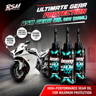BSM Gear Oil for all types of SCOOTERS (PANG PATIBAY NG TRANSMISSION)
