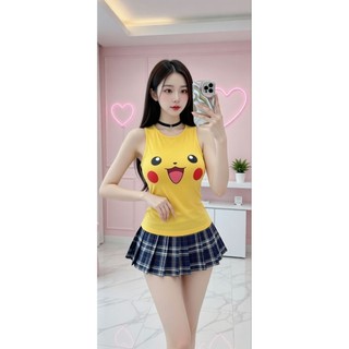 Character Racer Top Double Lining Full Length