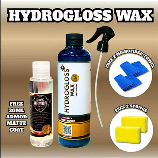 HYDROGLOSS wax original with free30ML armor matte coat,2 towel & 2 sponge