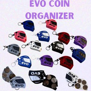 EVO HELMET COIN ORGANIZER KEYCHAIN
