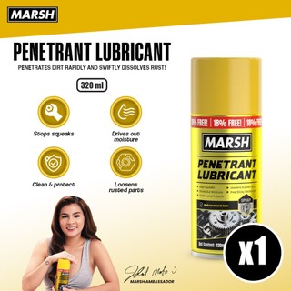 Marsh Multi Purpose Penetrating Oil Spray Anti Rust Lubricant for Locks Hinges 270ml