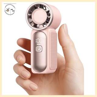 ✅AMZ 3600mAh Portable Mini Handheld Fan 3.5 Inch High Speed Personal Turbo Strong Wind Outdoor Tr