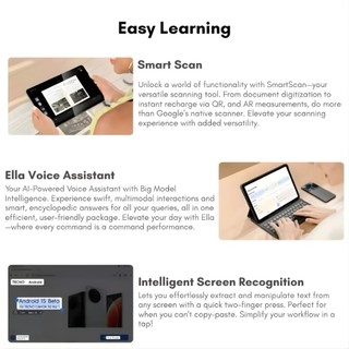 Tablet 11 Inch | 16+512GB ROM Learning Tablet Online Classroom HD Android Tablet