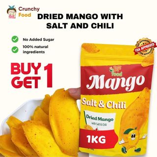 1KG Dried mango with salt and chili – No Sugar , No Fat, No Frying, Healthy