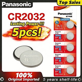 Panasonic CR2032 Button Battery for Keys Toys Scales Watch Calculator Commonly used battery