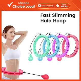 Smart Hula Hoop Fitness Weight Loss Massage Hoola Hoops Detachable 360° Non Dropping