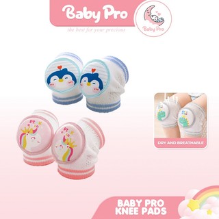 Baby Pro Baby Pro Knee Pads Stretchable Protector Cartoon Design For Kids Dry and Breathable