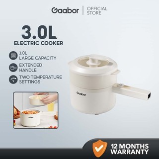 【New Arrival】Gaabor 3L Multi-Functional Electric Large Capacity All-in-One Cooking Pot 360° Heating