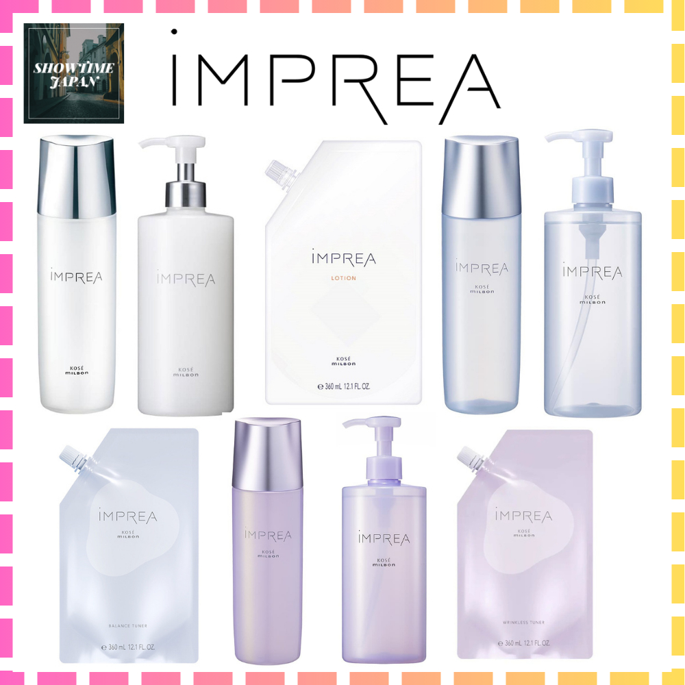 Kose Milbon Imprea [Lotion 200ml 400ml 360ml / Balance Tuner 200ml 400ml 360ml / Linkless Tuner 200m