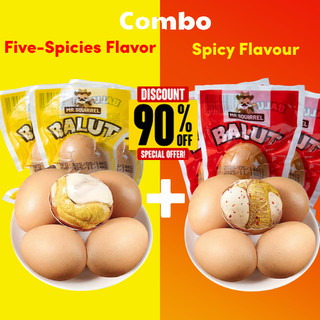 Balut egg 10pcs/Box 2 flavors ready to eat/cooked Balot egg health delicious egg