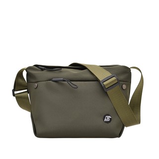Mumu 5048 Unisex EarthTone Color Daily Minimalist Multi Compartment Canvas Crossbody & Shoulder Bags