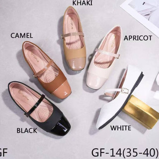 Women's Doll Shoes Mary Janes Korean Style Black Flat Shoes