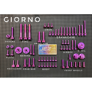 TITANIUM GR5 - GIORNO ( SOLD PER SET - PART )