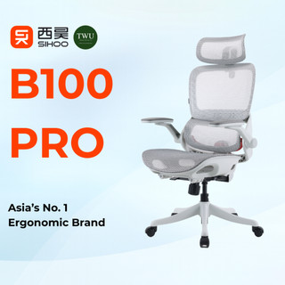 SIHOO B100 SERIES Ergonomic Office Chair with 2-Year Warranty | Office Computer Task Staff Chair