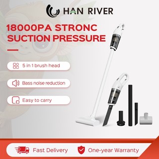 HAN RIVER Vacuum Cleaner 18000Pa Strong Suction 5 In 1 Portable Vacuum Cleaner