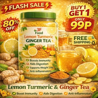 Buy 1kg Take 1kg - TURMERIC GINGER TEA POWDER LEMONADE, warms the body, aids digestion, buy now