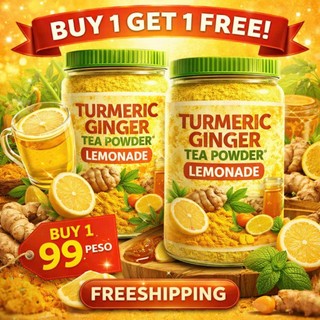 BUY 1 GET 1 Lemon Ginger Tea Slimming Diet Tea Burn Fat Tea Detox Lemon &Ginger Natural Weight Loss