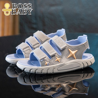 BOSSBaby sandals for kids girls Summer Fashion Kids' Beach Sandals with Velcro Strap Star Design