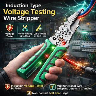 7 in 1 Electrician Wire Stripper Pliers Voltage Tester Wire Cutter Crimping Tool Multifunction Elect