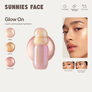 Sunnies Face Glow On [Light Catching Liquid Highlighter]