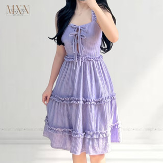 |MXN| Morette Ruffle Mini Dress