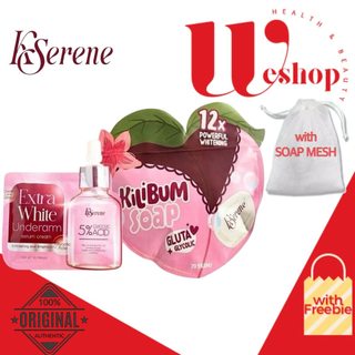 KSerene Kilibum Soap Gluta Soap| Extra White Underarm Serum Cream 30g K Serene [ORIGINAL]