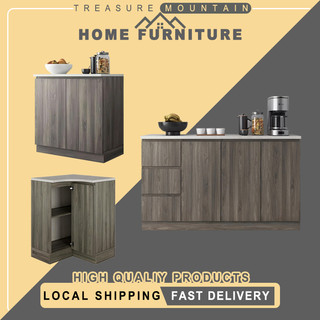 TREASURE Dining cabinet set, kitchen storage cabinet, wooden storage cabinet, drawer storage cabinet