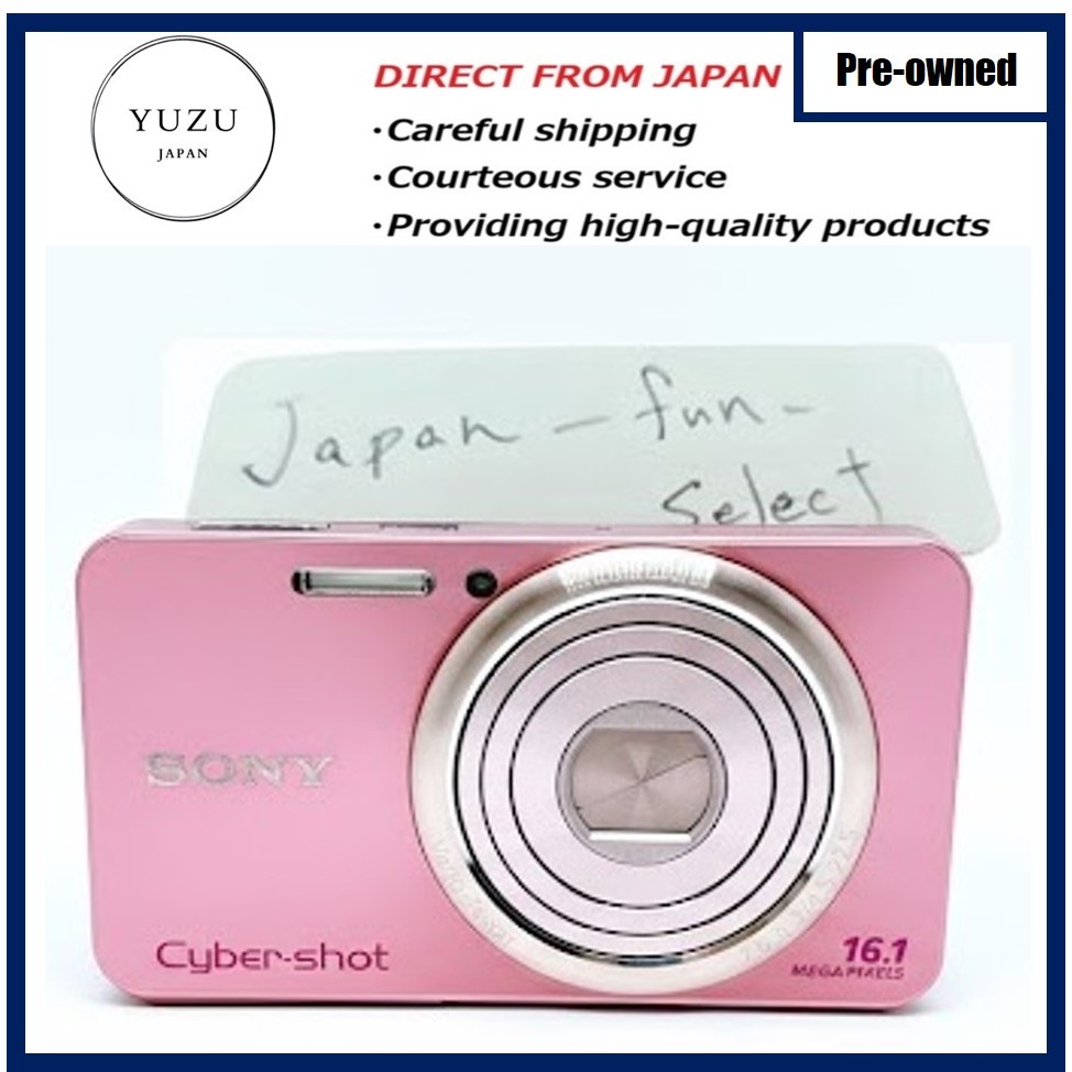 Pre-owned Product Sony Cyber-shot DSC-W570 Digital Camera - Pink. 16.1MP, 5x Optical Zoom (25mm Wide