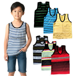 R35 (6 PCS ) Sando For Kids Bundle Cotton jersey 6months up to teens size Random Color Only