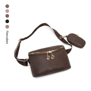 Mumu 4084 Easy Access Top Open Spacious Compact Soft Touch Chic Everyday Use  Crossbody Chest Bag
