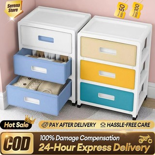 SN Drawer Storage Cabinet with wheels Plastic Drawer storage cabinet Children's Toy Organizer Box