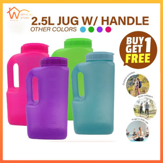 [BUY 1 GET 1 FREE ] 2.5L Water Jugg wWith Handle, Water Container And Pitcher Large Sport
