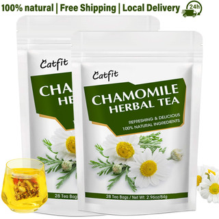 Chamomile Tea 60 Bags-Calming Sleep Aid, Stress, Anxiety Relief Beauty Health Slimming，Summer choice