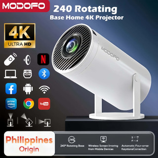 MODOFO Projector HY300/H713 Android 4k Projectors Portable Mini Projector HD WIFI With bluetooth