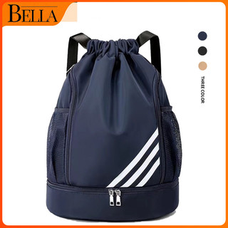 Bella Backpack Drawstring Bag Waterproof Sports Bag Basketball Bag Nylon Sling Ultralight Gym Bag