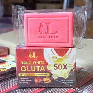 DELI SKIN NANO WHITE GLUTA INTENSIVE WHITENING SOAP