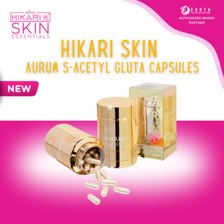 HIKARI AURUM S-ACETYL GLUTACOLLAGEN CAPSULES | LEGIT REGIONAL DISTRIBUTOR