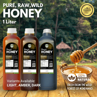 PREMIUM Pure Honey Raw & Wild 1 Liter (fresh from Mindanao)