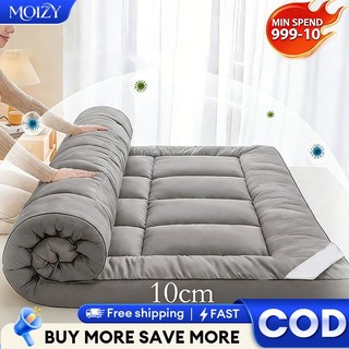 [50% OFF]Mattress  Velvet Bed Foldable Thick Tatami Topper Mattress Single/Queen/Family Size
