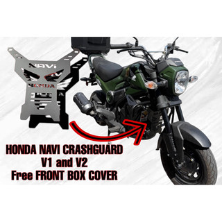 REDMOTOSHIELD HONDA NAVI CRASHGUARD (FREE FRONTBOX COVER)