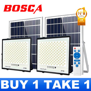 BOSCA 1000W Solar Flood Light Solar Light Outdoor Waterproof IP67 Led Street Lamp With Remote