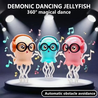 dancing octopus Music kids gift stress funny gift squid ship toy stress relief Magical electric