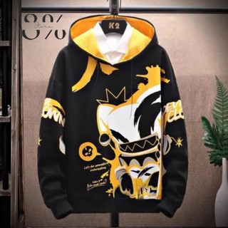 Men's Unisex hoodie thick quality printed premium hoodies fashion trendy korean Cotton Menswear