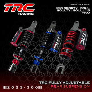 TRC RACING 300MM CNC FULLY ADJUSTBLE REAR SHOCK for MIO SPORTY/SOUL/SOULTY/SOUL I 125/FINO 2023-300