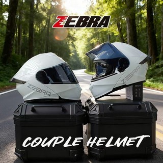 ZEBRA A113 couple helmet modular helmet full face dual visor buy 1 take 1 For Motorcycle original