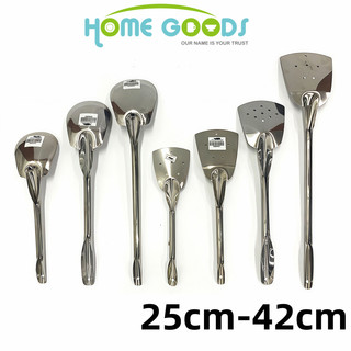 【HG】25cm-42cm stainless ladle and spatula sandok sianse/Ladle and Spatula/cooking kitchen tools