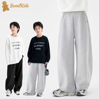【Sweet Kids】4-14Years Kids Pants Summer Baggy Pants Casual Pants Versatile and Slimming Sweatpants