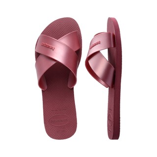 Havaianas Aqua Metallic Amaranth Sandals